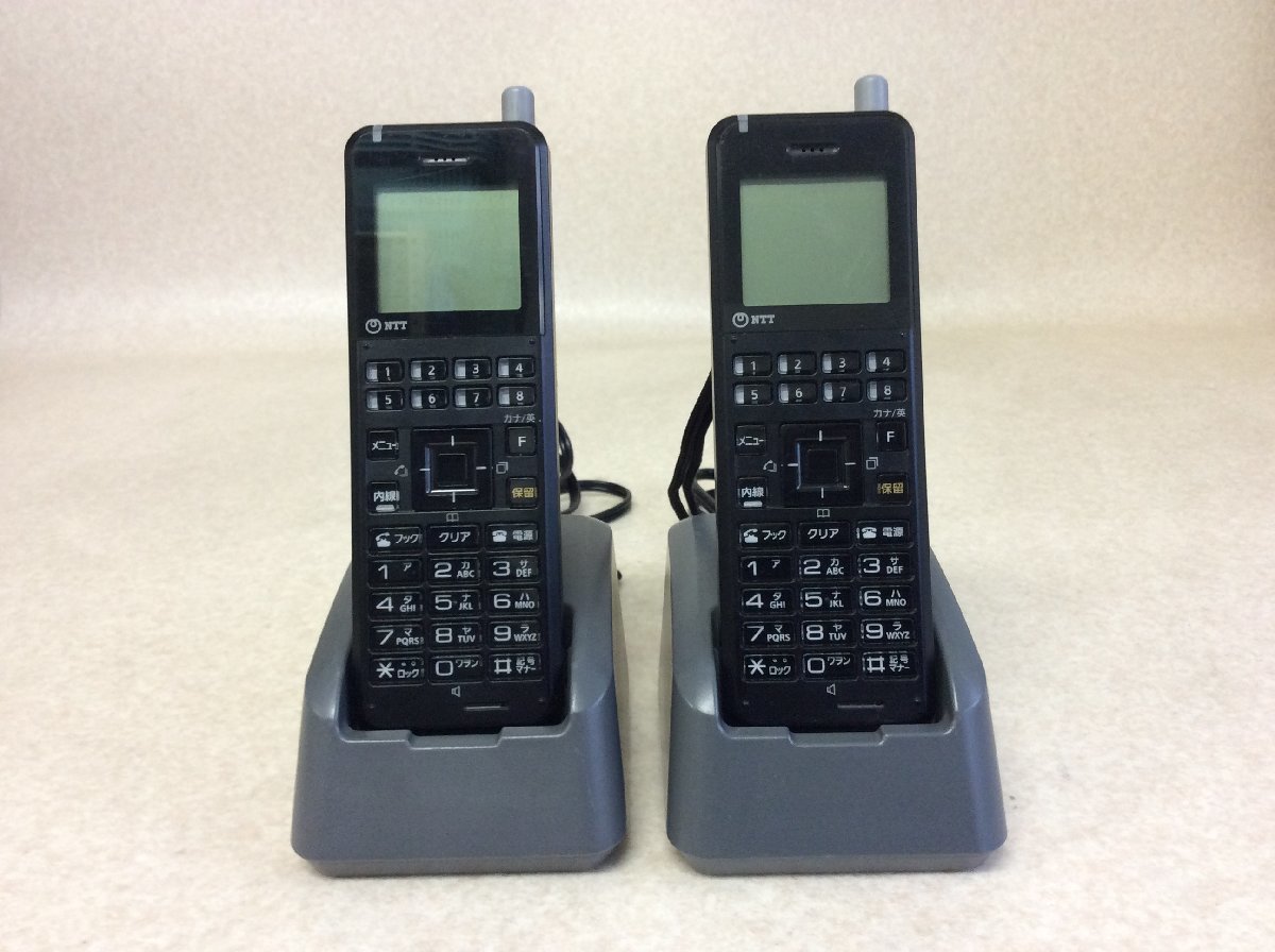NTT A1-DCL-PS-(1)(K) 2台 デジタルコードレス バッテリー付【保証付 NTT A1-DCL-PS-(1)(K) 2台 デジタルコードレス バッテリー付【保証付