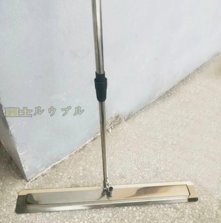 実用☆ 左官作業工具 アルミスクリードポータブルハンドル(伸縮柄)付 |大工道具 左官 コンクリート仕上げ 80*10*200cm