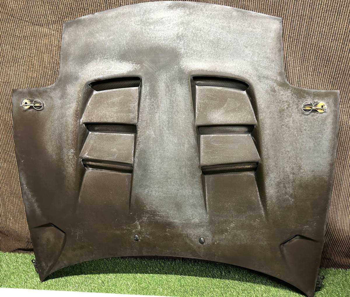 ★★RX-7★★　希少 絶版品 RE雨宮 FD3S カーボン ボンネット エアロ 超軽量 ダクトカバー　できれば引取り希望 