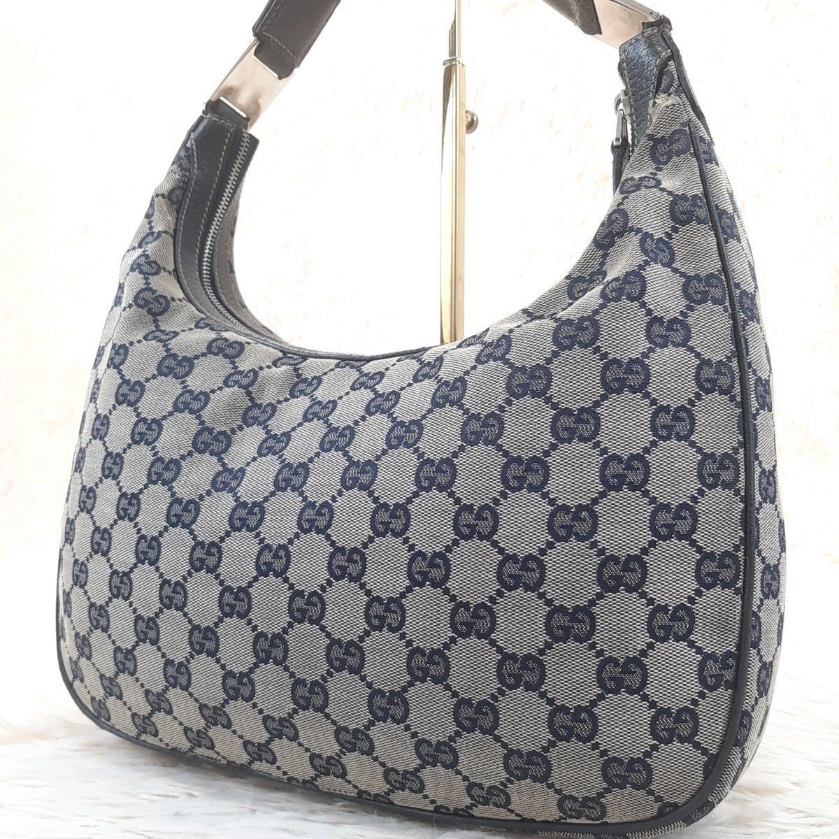 極美品□グッチ GUCCI□GGキャンバス□ハンドバッグ ショルダーバッグ