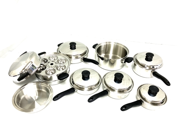 Amway Queen アムウェイ クイーン 21ピース セット お鍋セット 料理器具 中古 T7810206