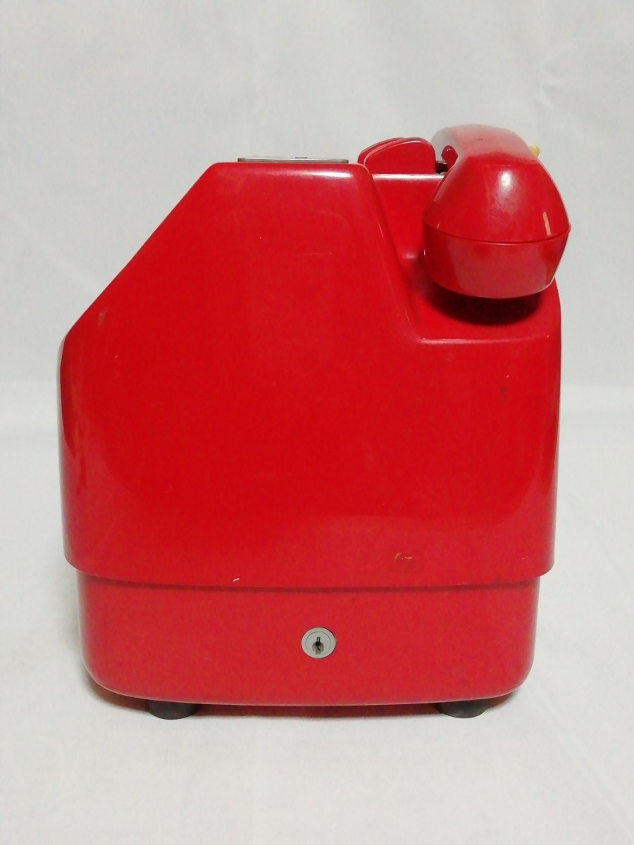 E-30 公衆電話 赤電話 日本電信電話株式会社 ダイヤル 昭和レトロ