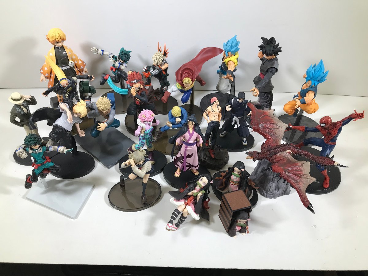 プライズフィギュア まとめ売り 20体セット　呪術廻戦ドラゴンボール ヒロアカ等 アニメ フィギュア ヒロアカ ドラゴンボール 呪術廻戦 鬼滅の刃