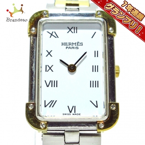 エルメス クロアジュール レディース CR1.240 HERMES クォーツ 腕時計 