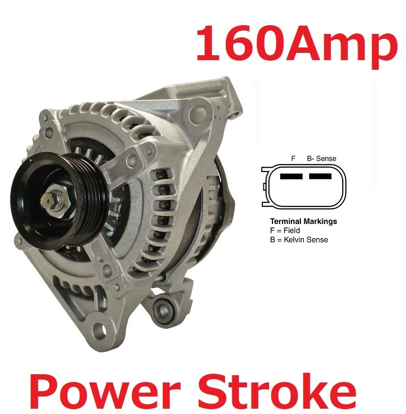 ◆◆◆ パワーストローク 2007-2012y 新品 ハイアンプ 160アンペア 3.7L 4.7L ダッジ ナイトロ オルタネーター ダイナモ ダッジ パワーストローク ◆◆◆ チャージャー チャレンジャー 一般社団法人