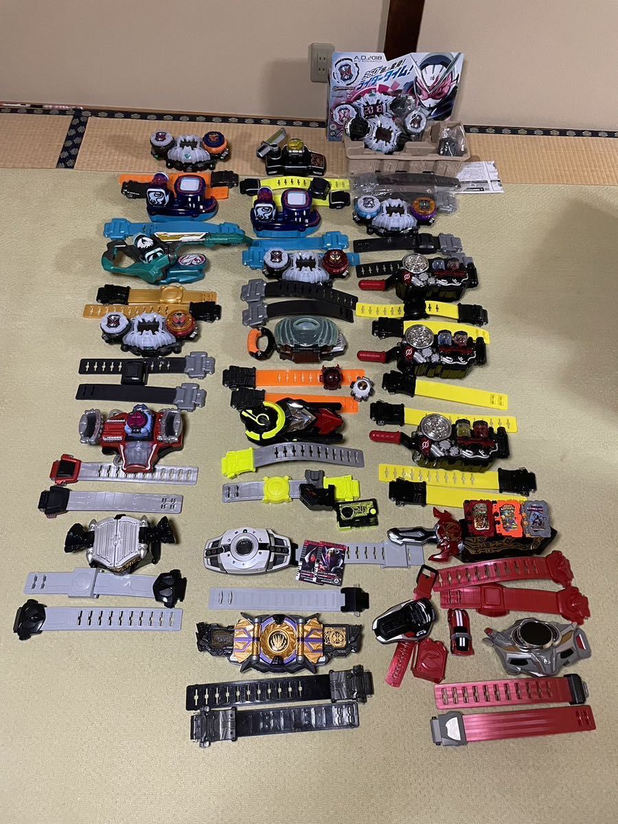 仮面ライダービルドドライバー 仮面ライダーゼロワンベルト ジオウ セイバー ダブル エグゼイド 変身ベルト 大量 売り切りレア 管150