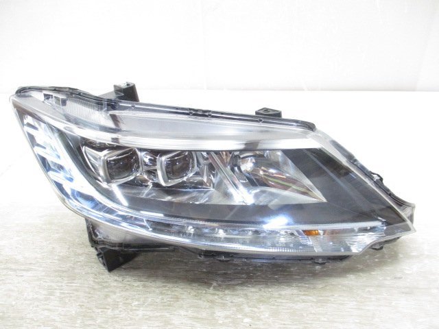 即決 取付部破損無し オデッセイ ハイブリッド RC4 前期 純正 右 LED ヘッド ライト ユニット KOITO 100-18076 打刻 C0 (B035274)