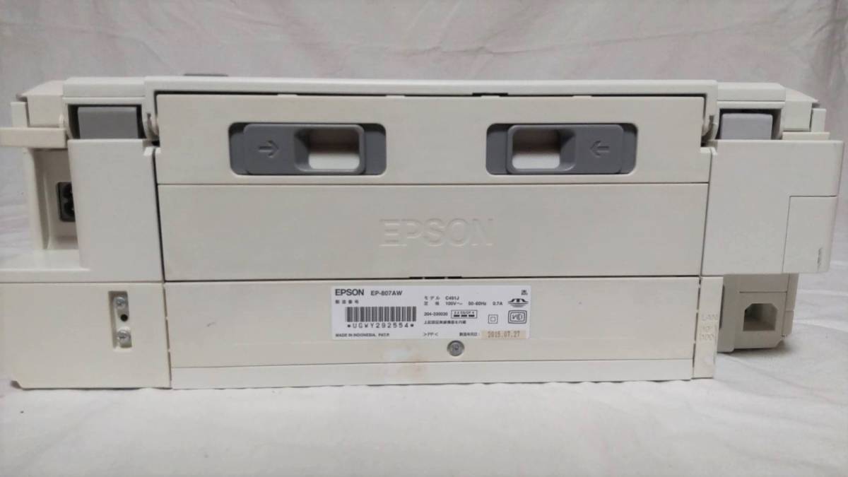 EPSON□エプソン□インクジェットプリンター□EP-807AW□未確認