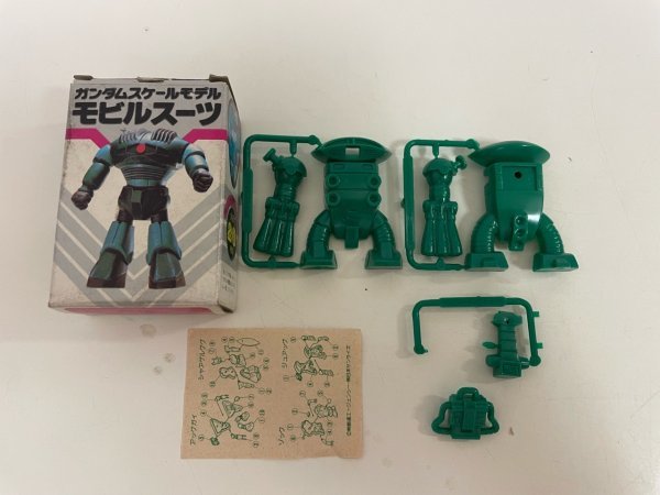 未組み立て 機動戦士ガンダム 食玩 森永 ガンダムスケールモデル 