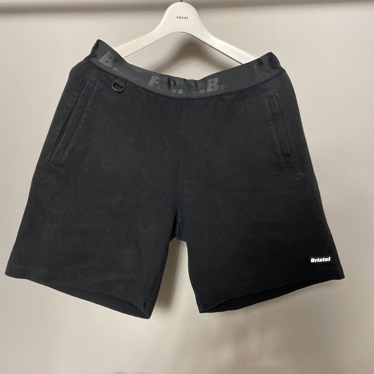 Mサイズ 黒 21SS F.C.R.B. RELAX FIT SHORTS ショートパンツ ハーフ
