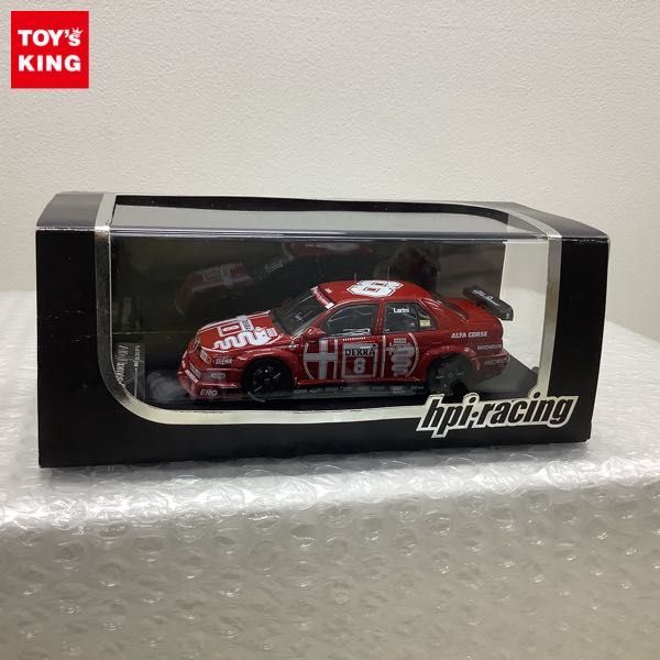 hpi DTM `93 アルファロメオ 155 V6 TI #8 #7 外箱無し hpi DTM `93