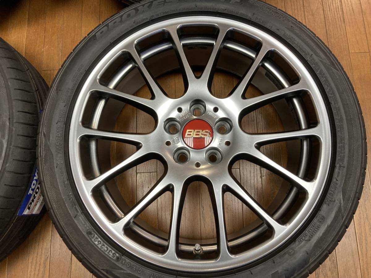 ◇BBS RE-L 17インチ◇RE5005 7J+48 5H100◇プロクセススポーツ 215 