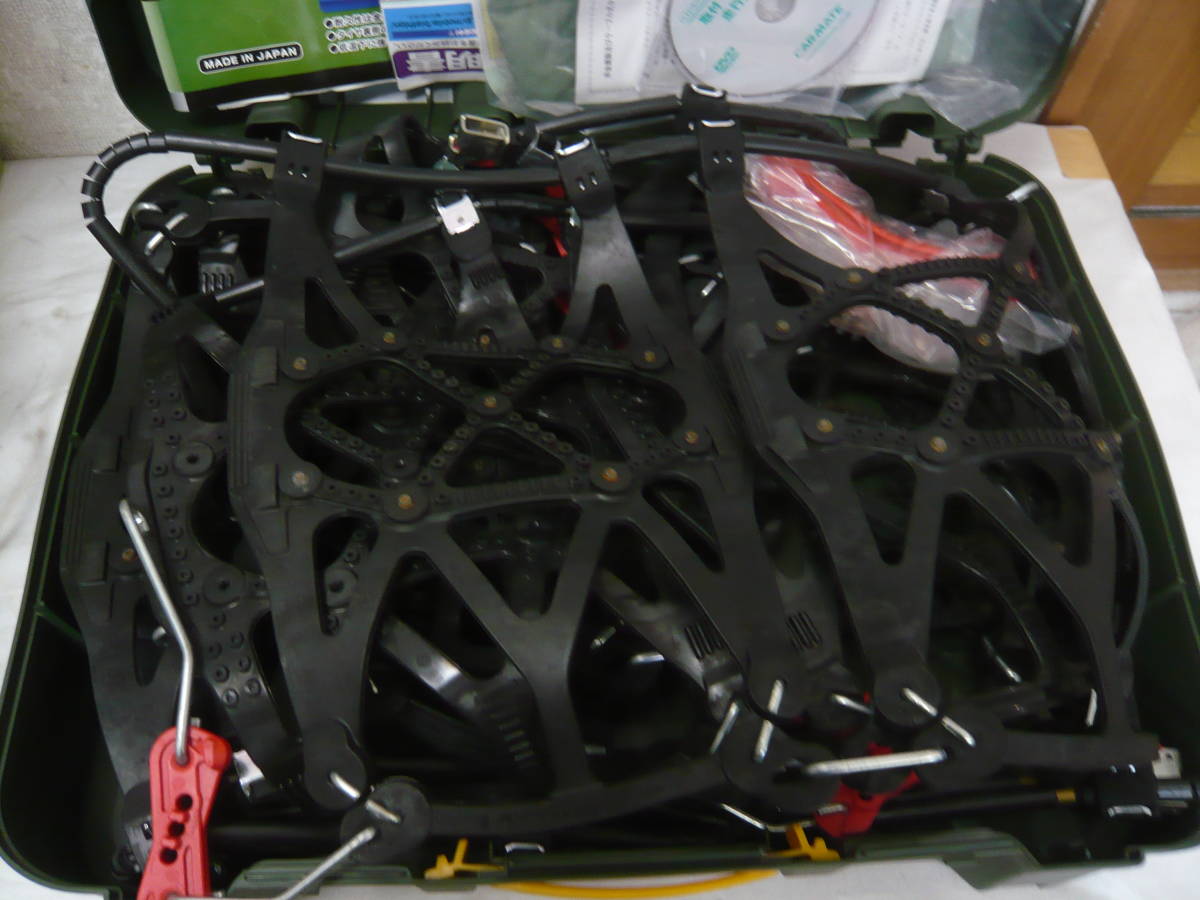 カーメイト 非金属タイヤチェーン バイアスロン クイックイージー QE14 CARMATE BIATHLON スノータイヤ 195/80R15  215/70R15 注文 215/65R16 215/55R17 225/50R17 225/45R18 バイアスロン バイアスロン（公式）QE14  正規品 タイヤチェーン スノーチェーン QE14