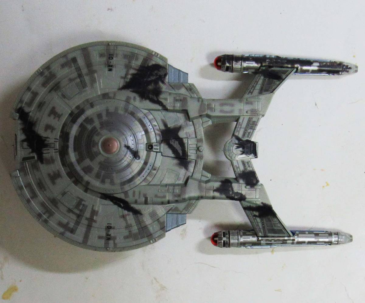 アートアサイラム エンタープライズ NX-01 バトルダメージ 全長約29cm
