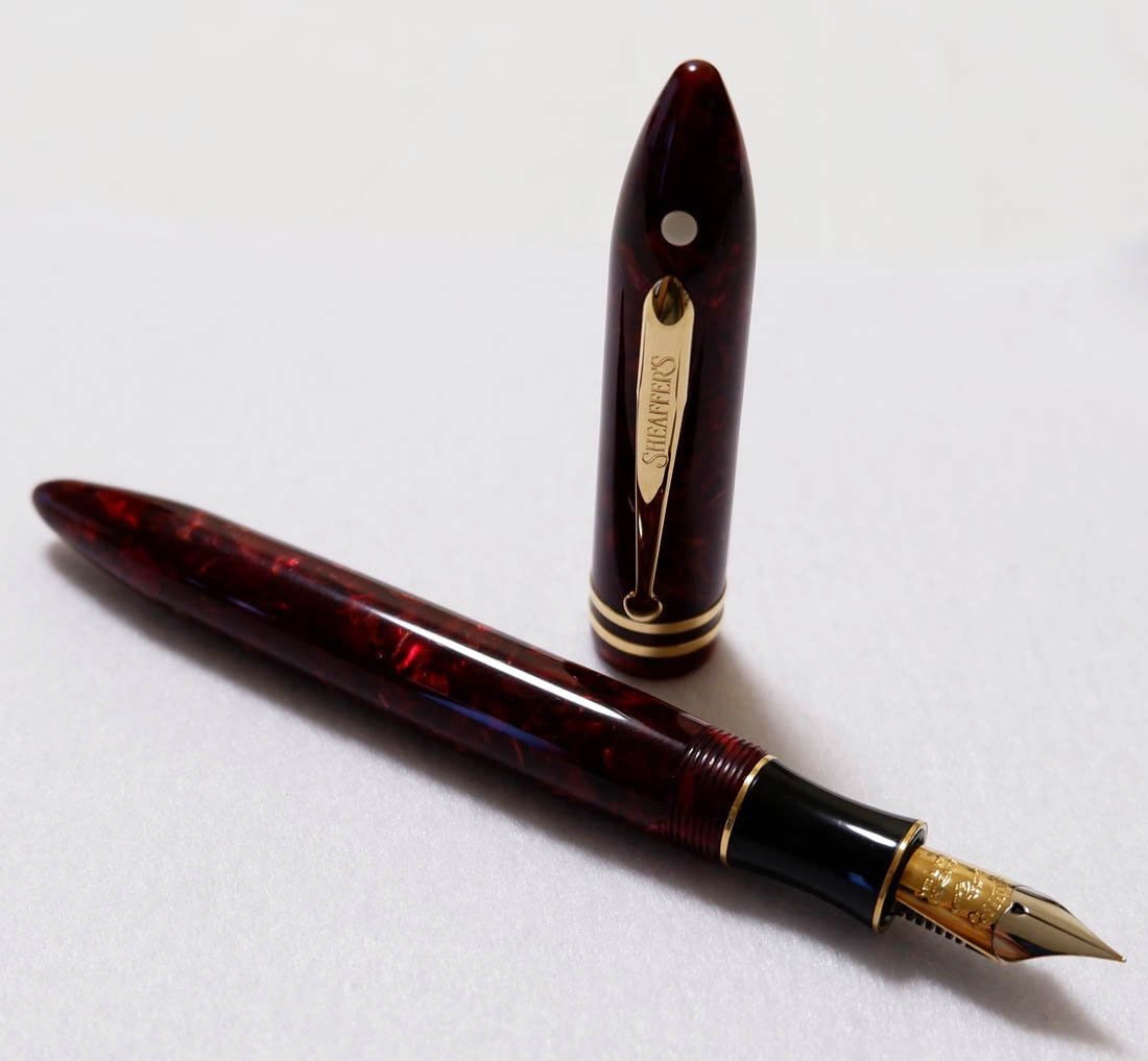 1円～ おたからや□◎M0829-14 SHEAFFER シェーファー 万年筆 バランス