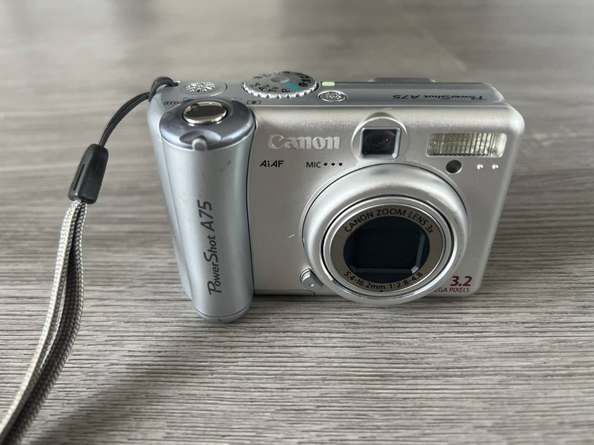 爆買い，SALE キヤノン PowerShot A75 CANON デジタルカメラ 単３電池仕様 通電確認済(キヤノン)｜売買されたオークション情報、yahooの商品情報をアーカイブ公開 - オークファン キヤノン