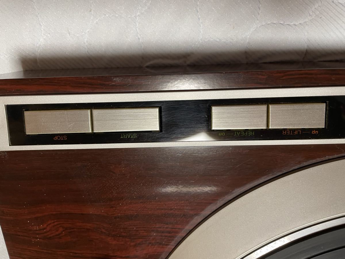 ジャンクDENON デノンDPー37Fフルオートレコードプレーヤー　ターンテーブル_8