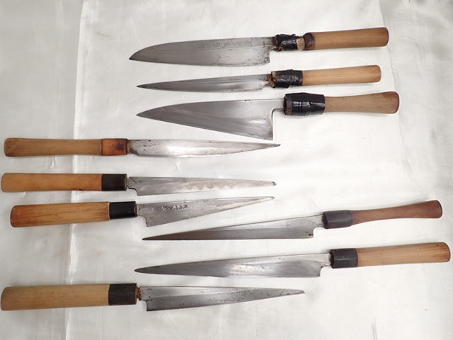 091401 ☆在銘多数♪ 和包丁 いろいろセット♪ D