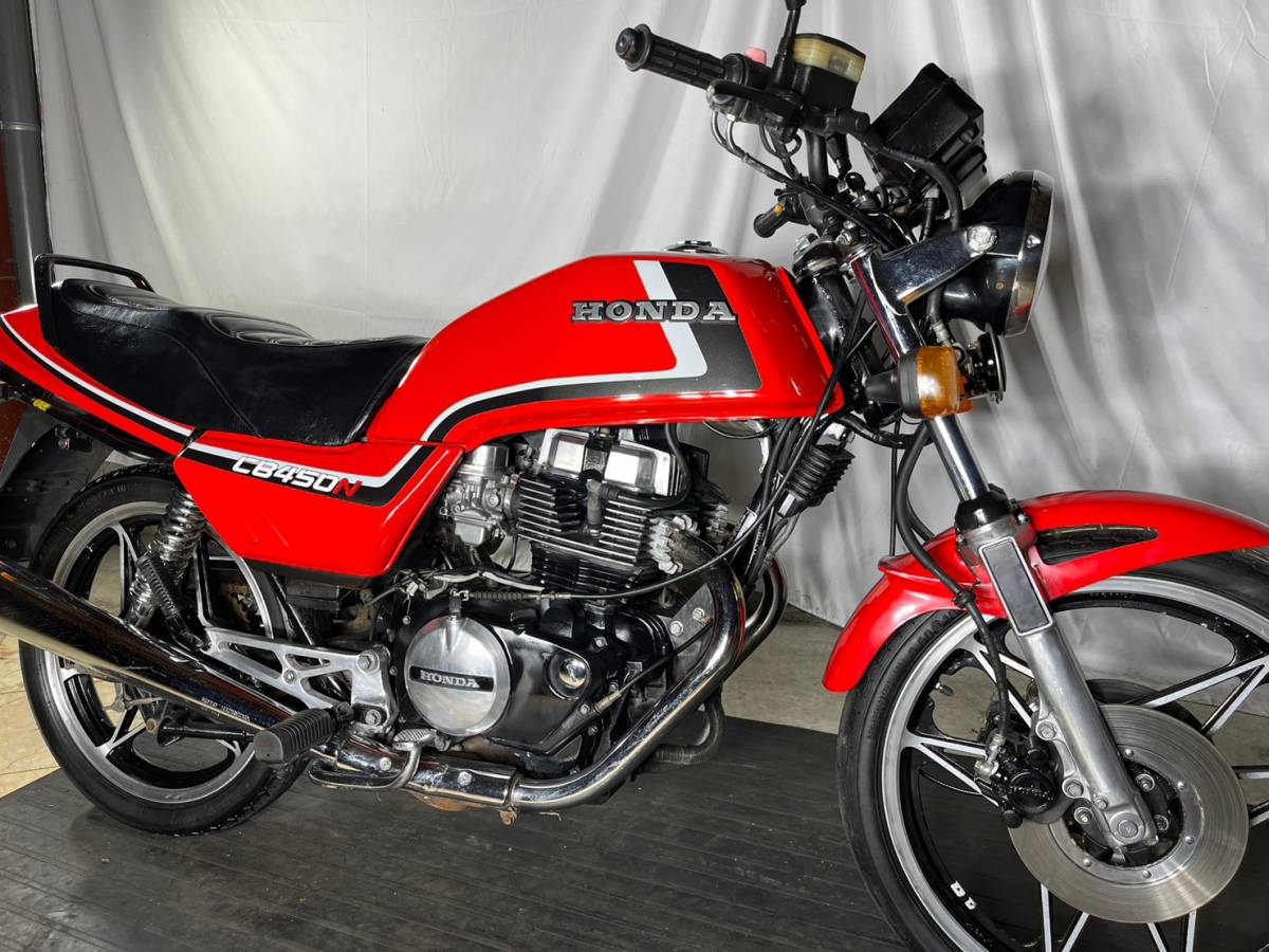 CB450N!! 車体とエンジンの状態良好!! ホンダ HONDA エンジン実働 動画 