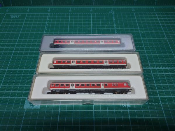 メルクリン ミニクラブ 87161 87171 87181 ドイツ国鉄(DB) コミューター客車 marklin mini-club ジャンク