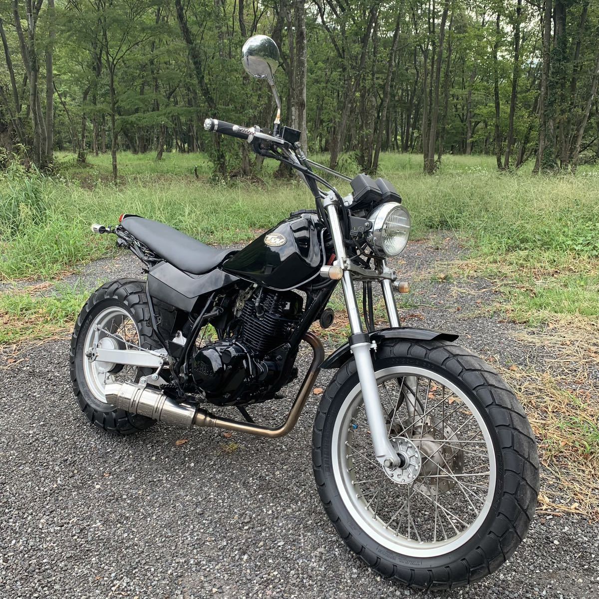 ☆1,000円スタート☆売り切ります☆美品車両 YAMAHA TW200 タンク内 