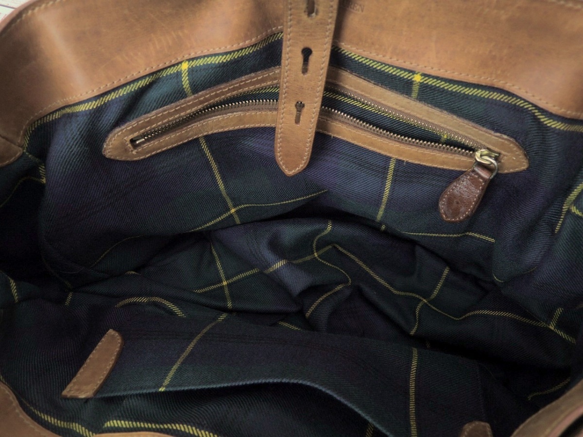 POLO RALPH LAUREN ポロ ラルフローレン レザーショルダーバッグ