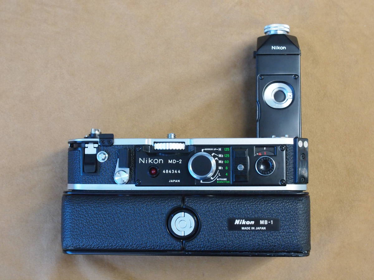 美品】Nikon MD-3 MB-1 F2用モータードライブ バッテリーパック