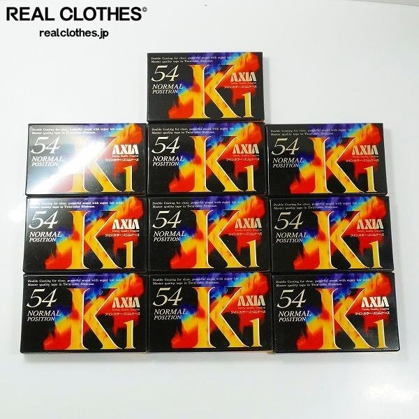 カセットテープ AXIA ノーマルポジション K1 54分2本｜Yahoo K 0 54分 -