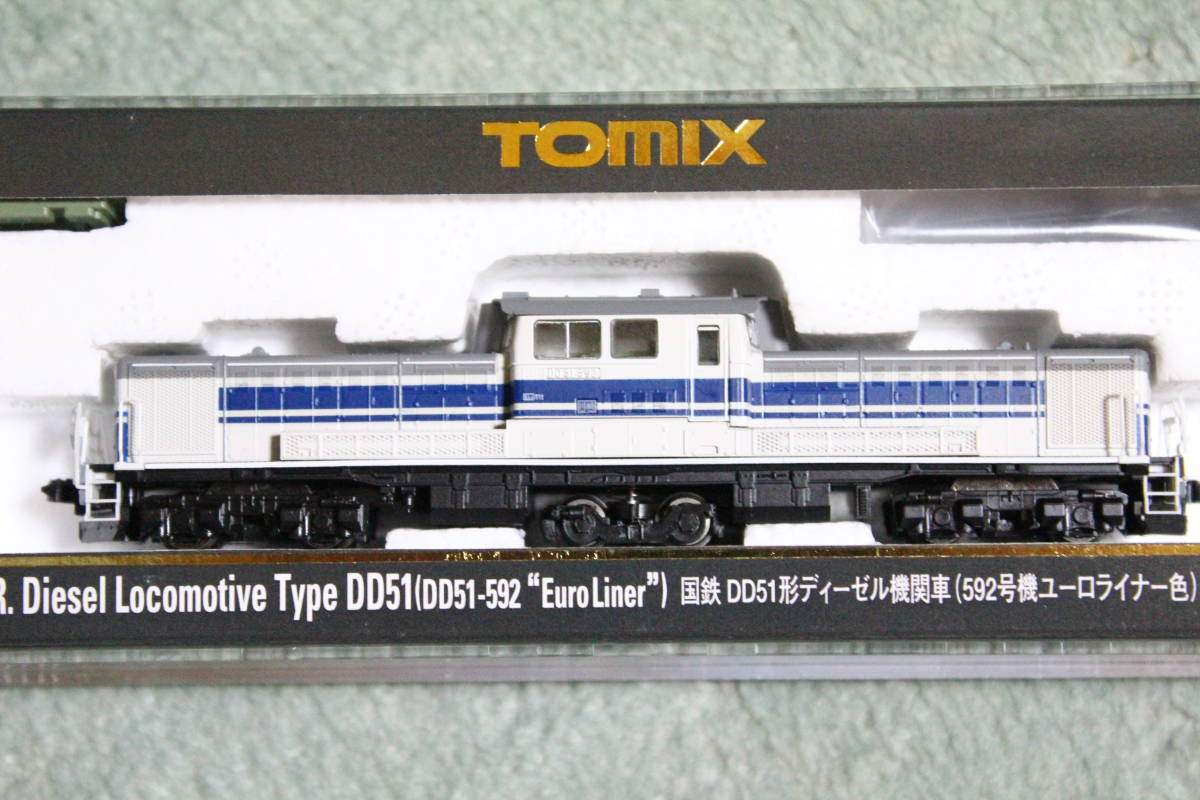  TOMIX 現行製品 限定品2297 DD51-592ユーロライナー 作動品(ディーゼル機関車)｜売買されたオークション情報、yahooの商品情報をアーカイブ公開 - オークファン ディーゼル機関車