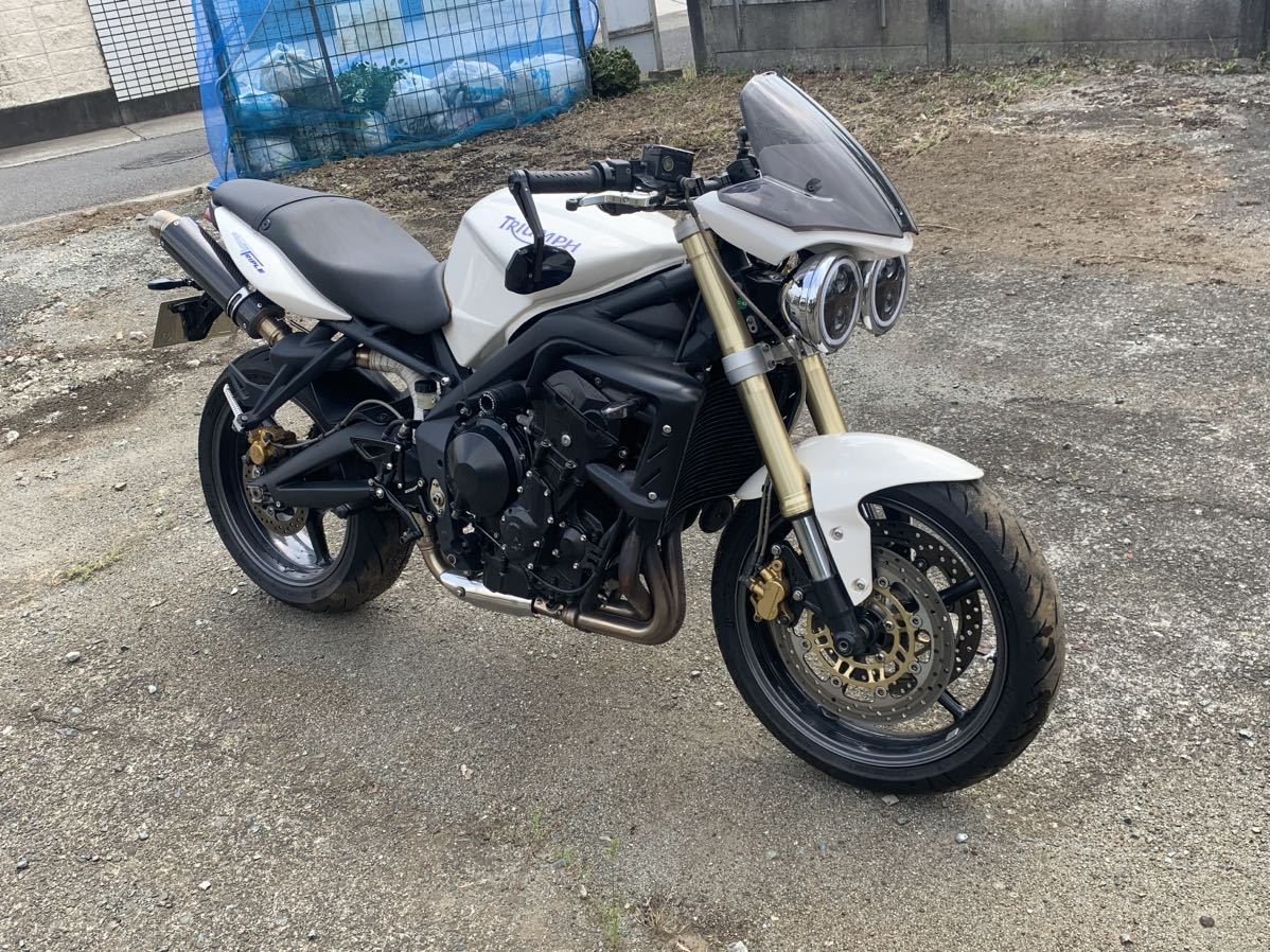 平成20年 トライアンフ ストリートトリプル 車検R6年7月27日