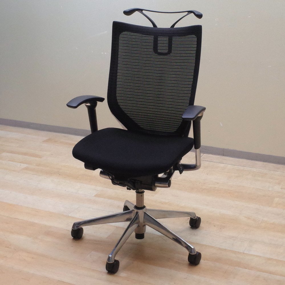 I☆ ニトリ ワークチェア クエト BK 美品 オフィスチェア ハイバック