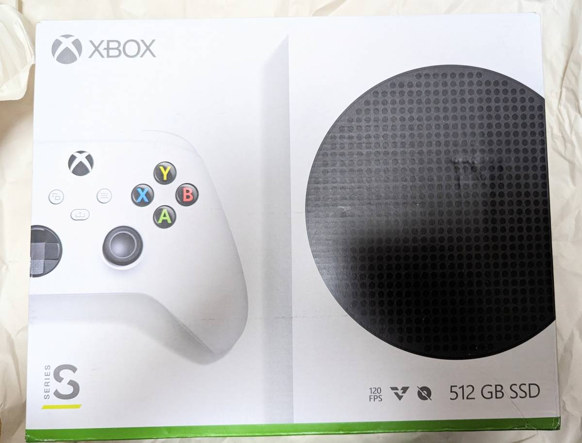 箱破損】Microsoft Xbox series S 本体 RRS-00015 付属品完備 