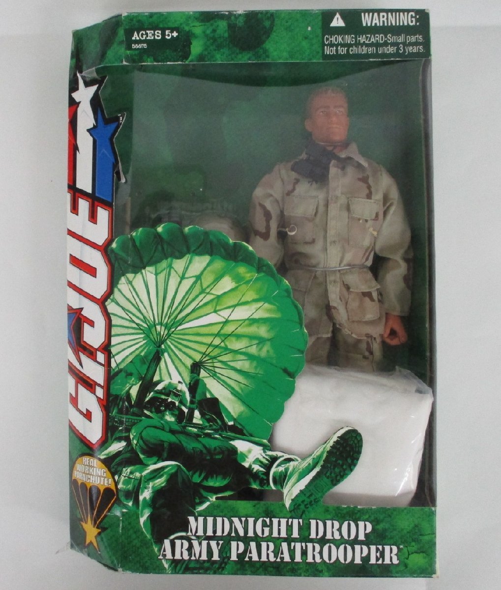 Joe GI Midnight Army Drop Paratrooper G.I. Action Figure 101st