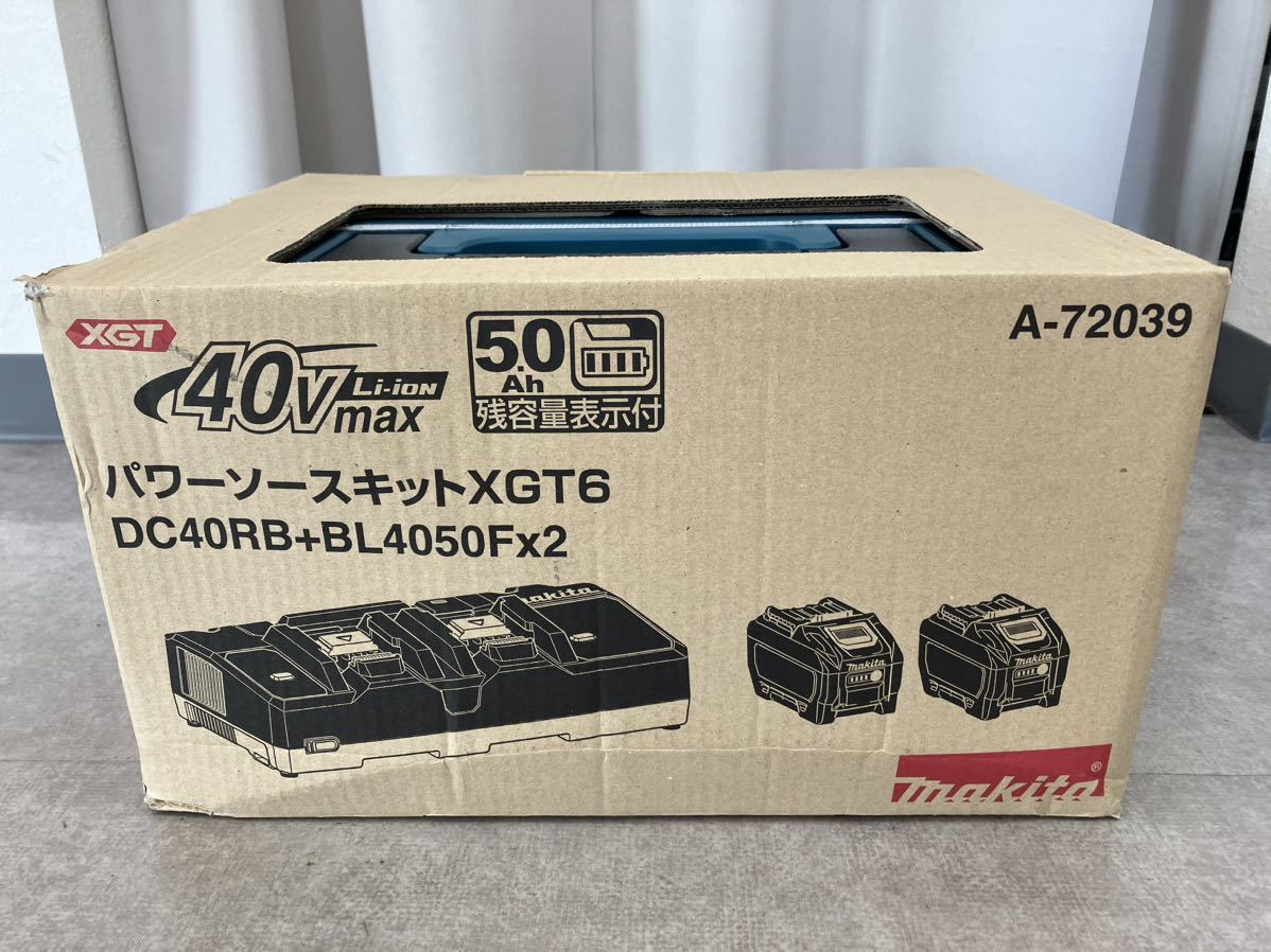 マキタ (makita) XGT6 パワーソースキット 40Vmax A-72039 ☆未 マキタ (makita) XGT6 パワーソースキット 40Vmax A-72039 ☆未
