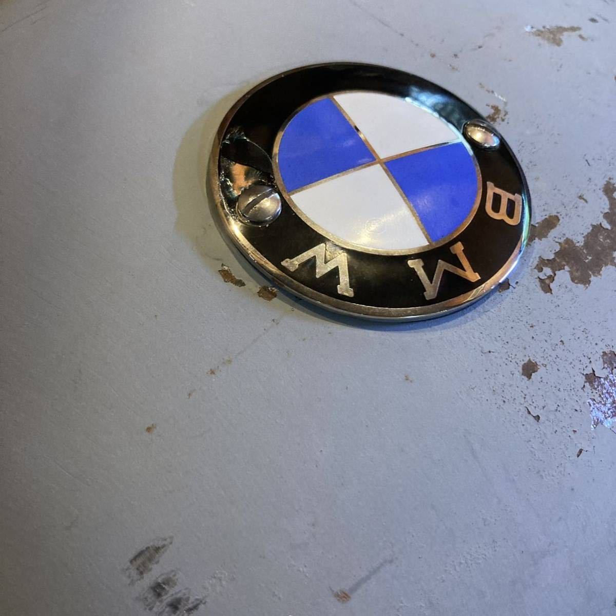 ミュンヘナー（旧タイプ)用 タンク 小物入れ鍵付き エンブレム欠け BMW 