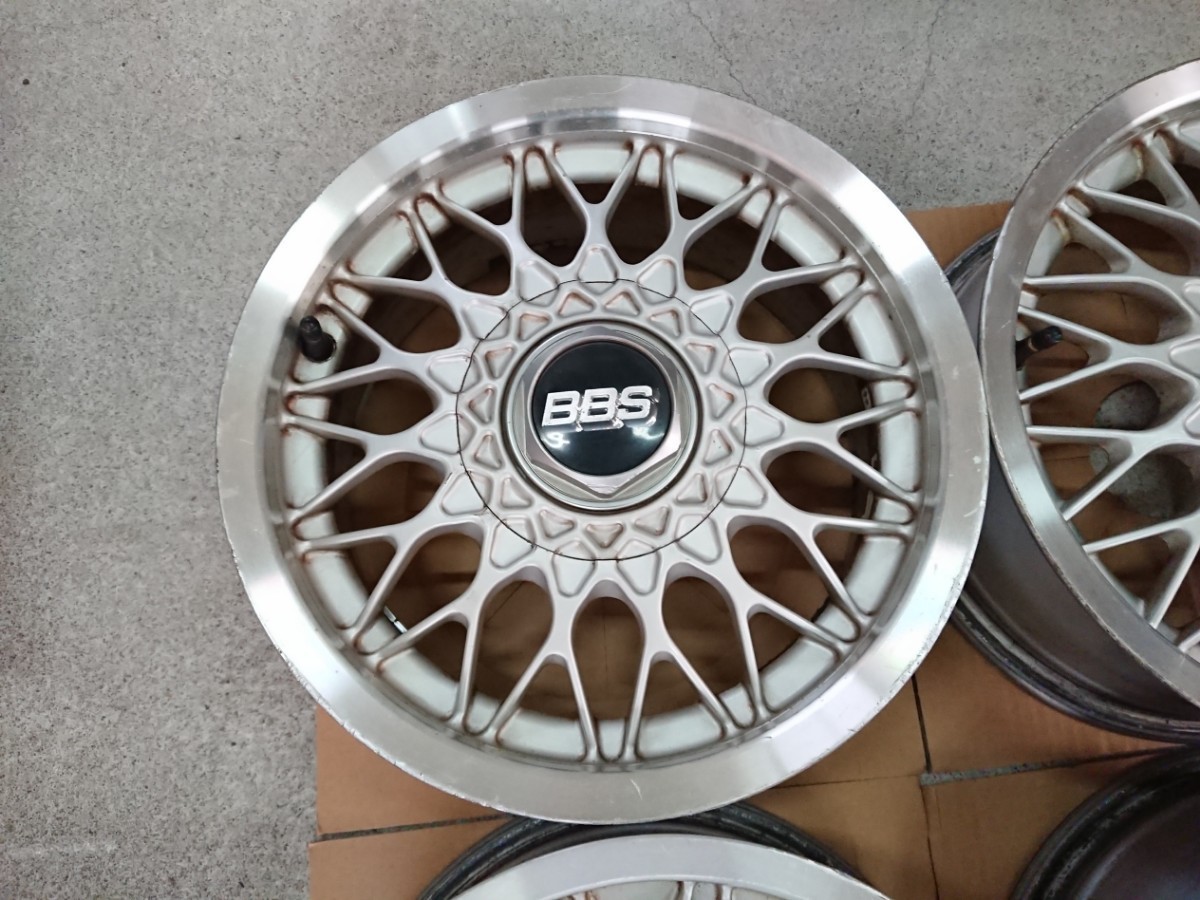 BBS 14インチ ホイール RG073 6.0J×14 +45 PCD100 4穴 ハブ径