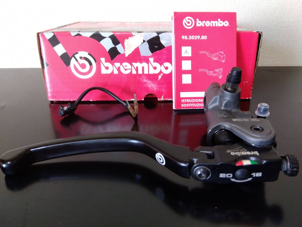 BREMBO ブレンボ　19RCS　ラジアルブレーキマスターシリンダー　レバーレシオ・18/20mm　ブレンボジャパン正規品