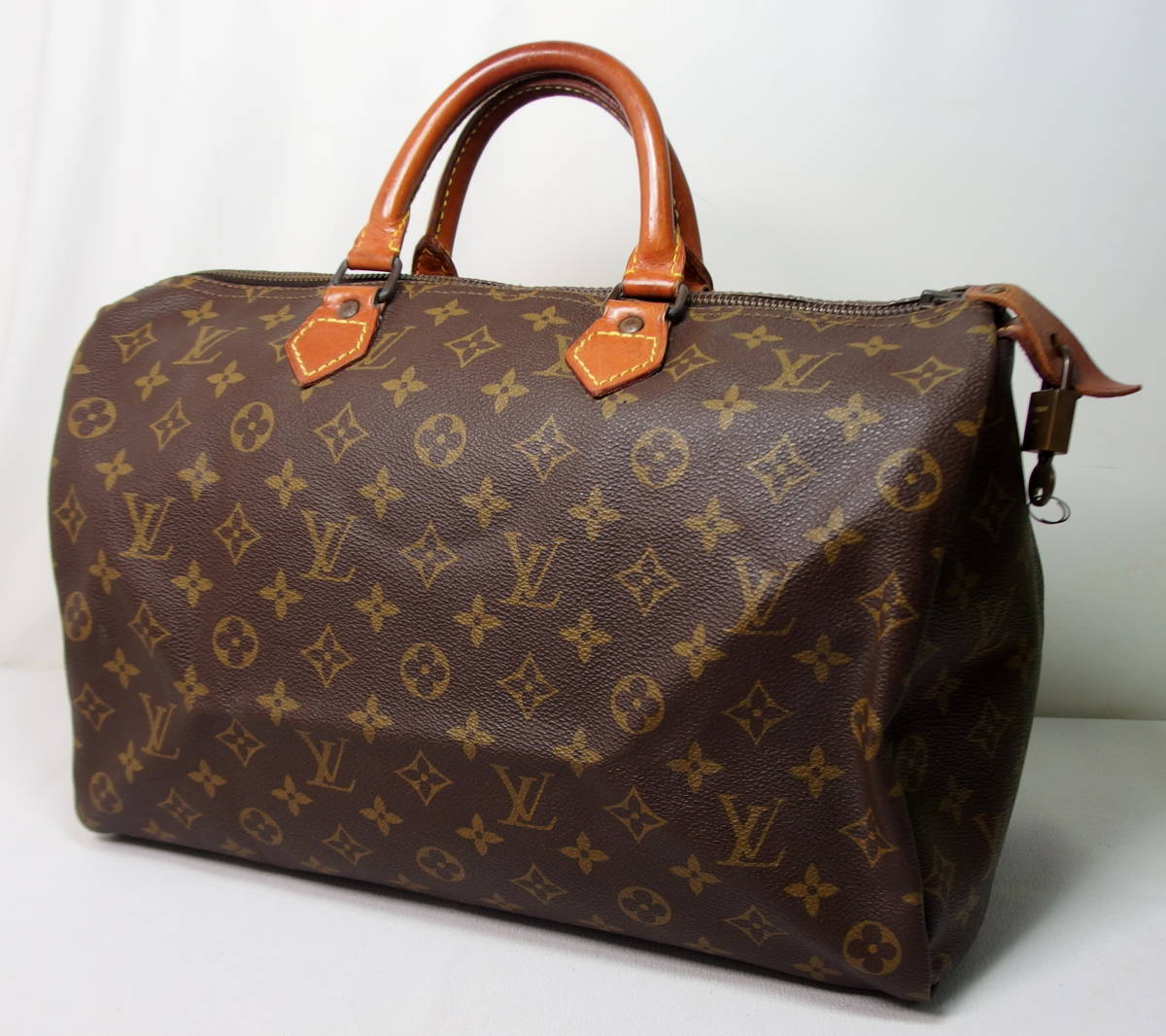 ☆LOUIS VUITTON スピーディ 35 旧型 モノグラム ハンドバッグ【M41524 