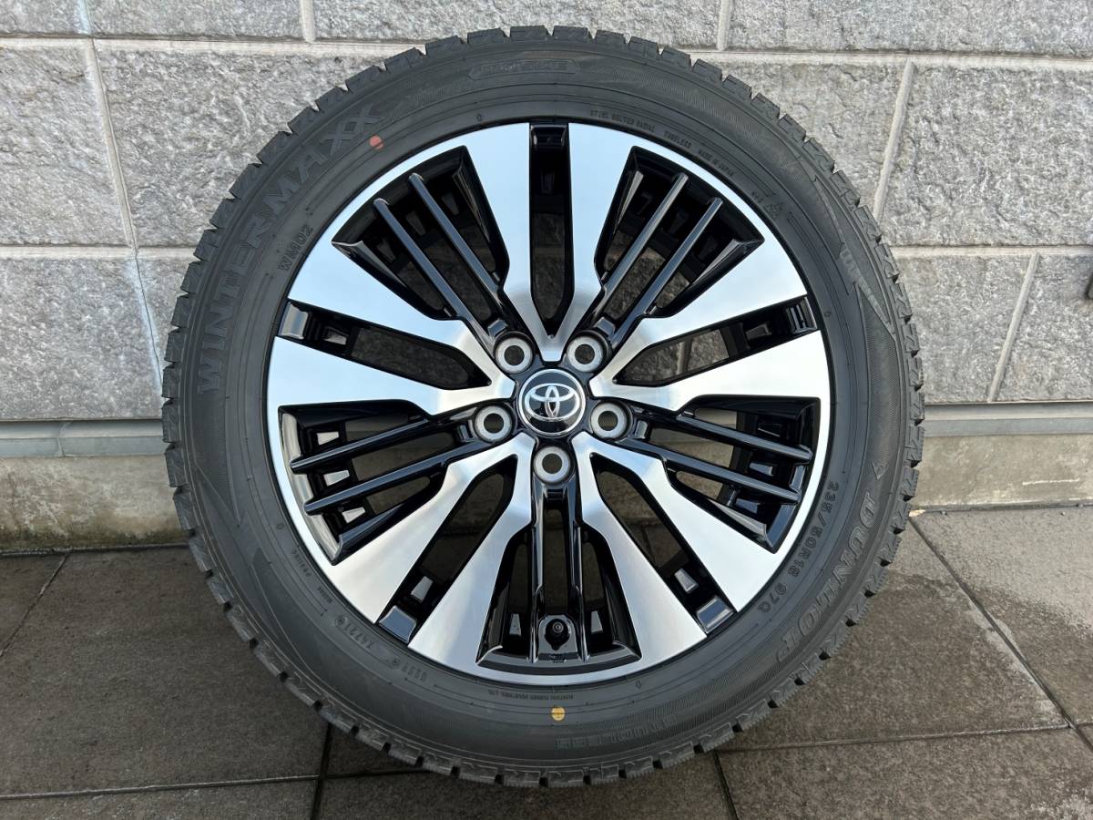 トヨタ純正18インチ ホイールセット スタッドレス アルファード ヴェル 