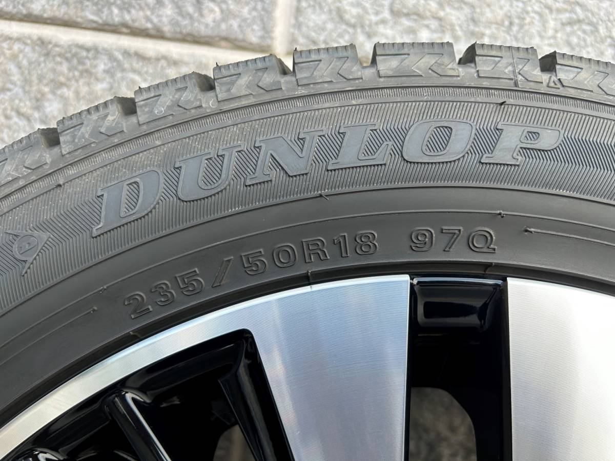 アルファードスタッドレスタイヤ 18インチ ホイールセット235/50/R18 