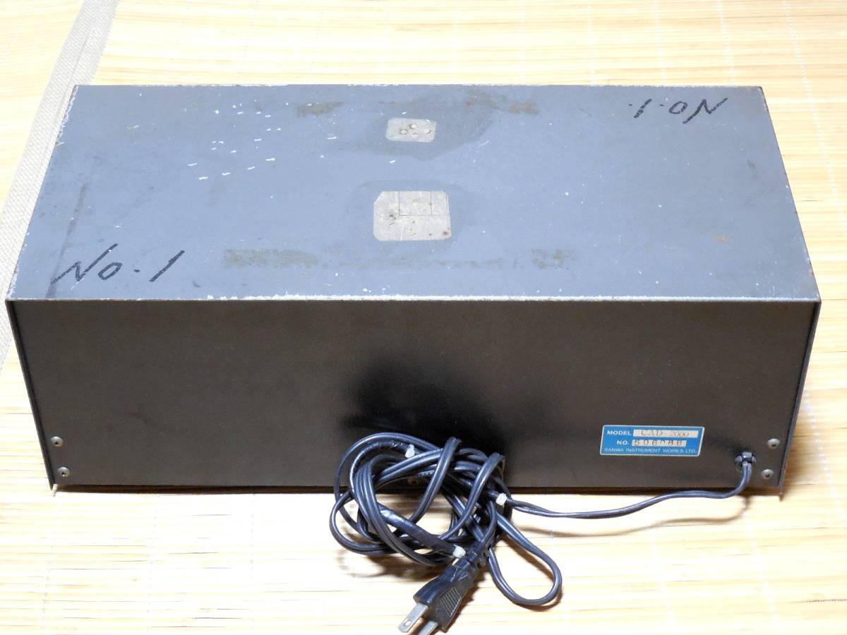 SANWA/三和電気計器＞ CAD-2000 コード試験機 通電確認のみ 製品情報 ｜