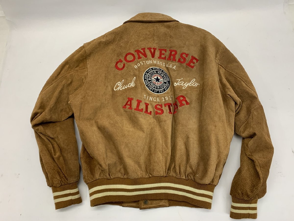 O-5407】CONVERSE コンバース スエード 豚革 オールレザー スタジャン 