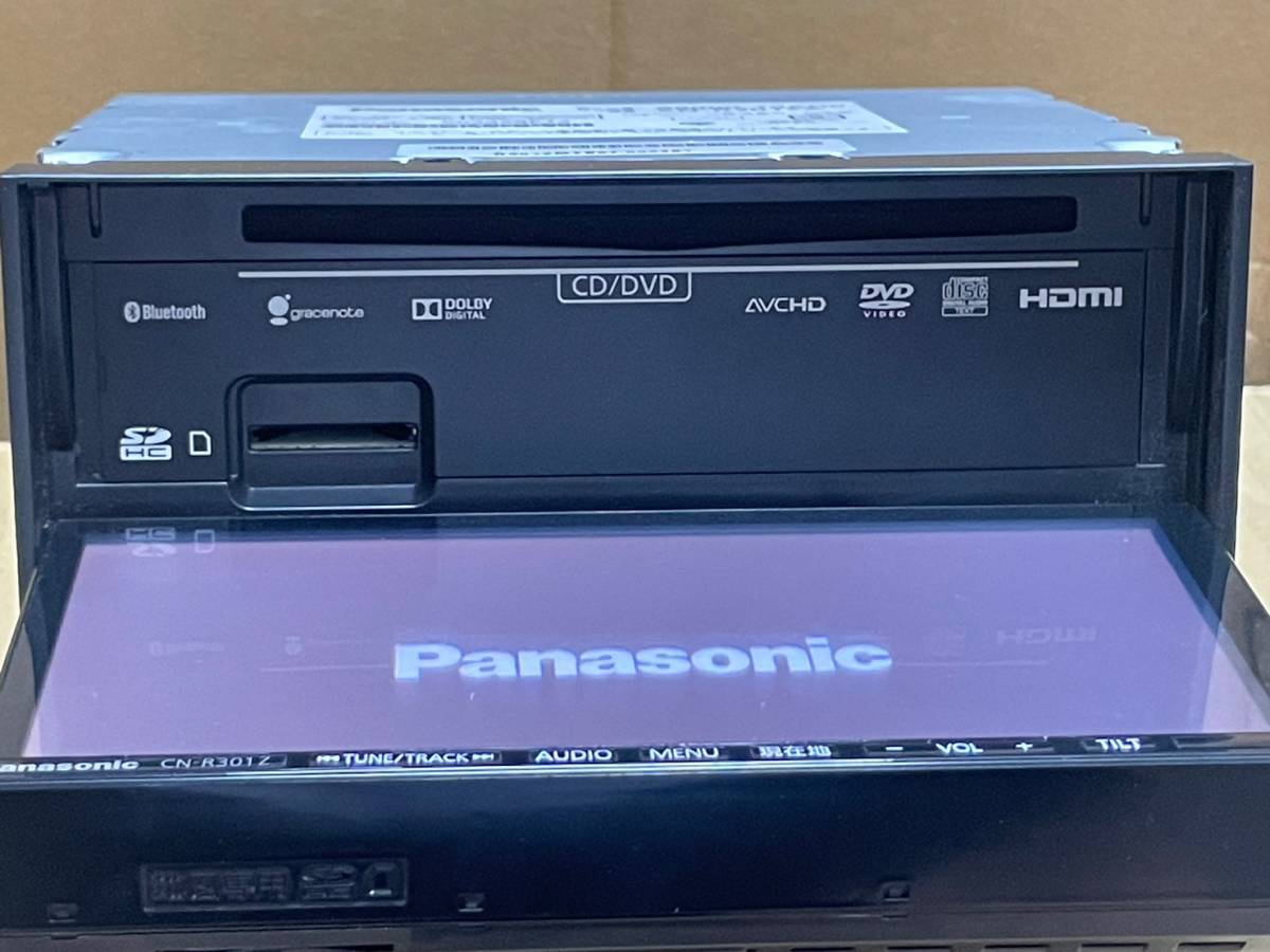 Panasonic SDナビ CN-R301ZA 99000-79AG0 2017年地図 フルセグ DVD 