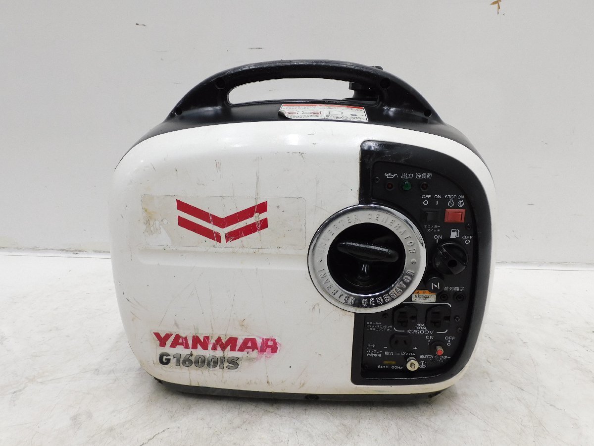 ☆1000円スタート売切り！☆YANMAR インバーター発電機 G1600is2