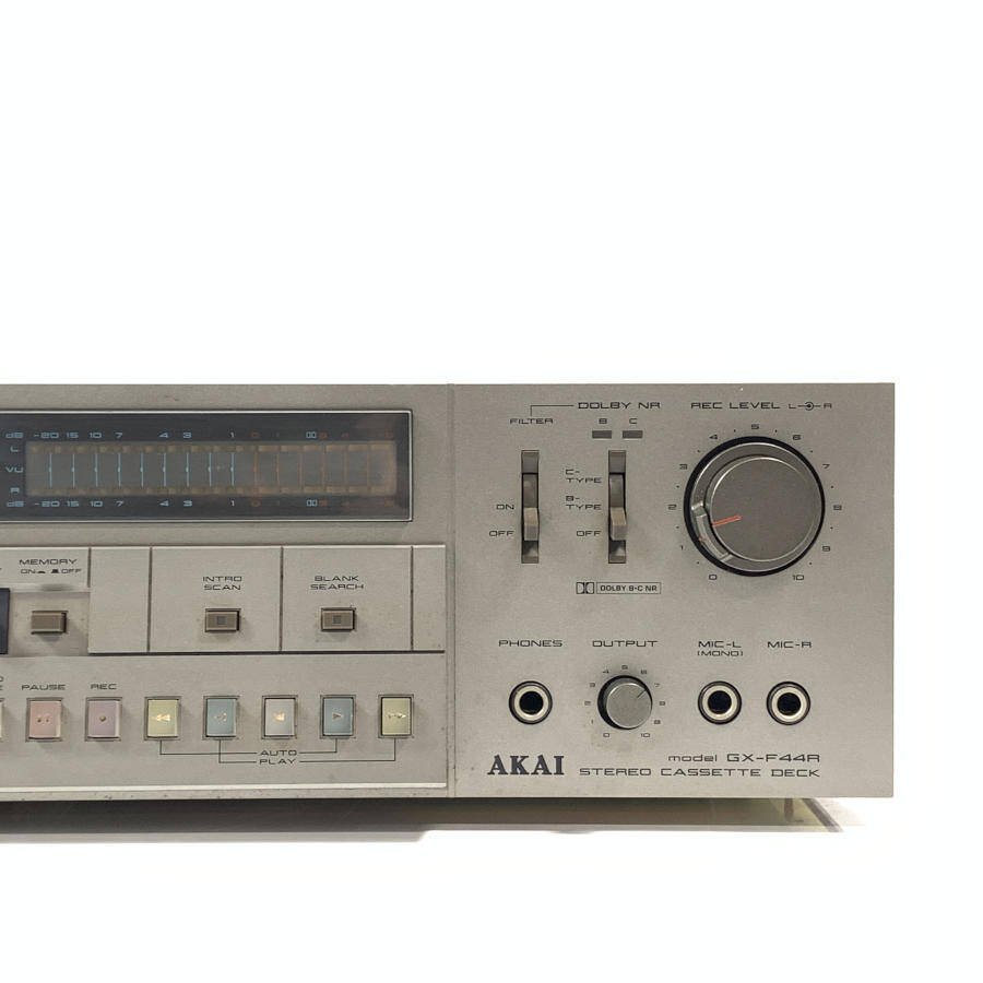 AKAI 赤井電機 GX-F44R カセットデッキ レコーダー プレーヤー◇現状品 