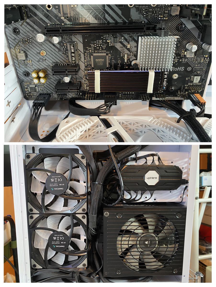 ゲーミングPC 13世代Core i3 RTX3070 Windows11PRO ARGBファン 白くて