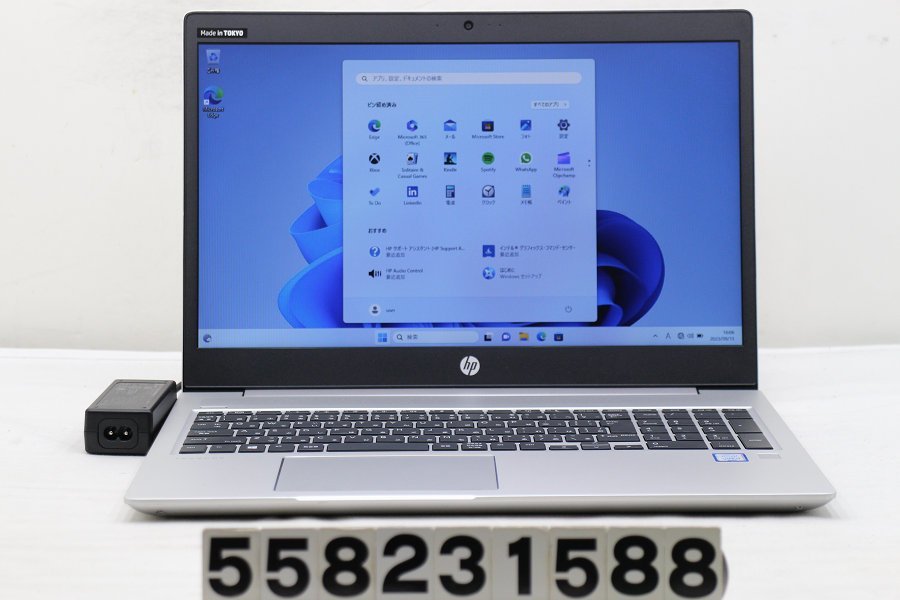 hp ProBook 450 G6 Core i3 8145U 2.1GHz/8GB/256GB(SSD)/15.6W/FWXGA(1366x768)/Win11 【558231588】