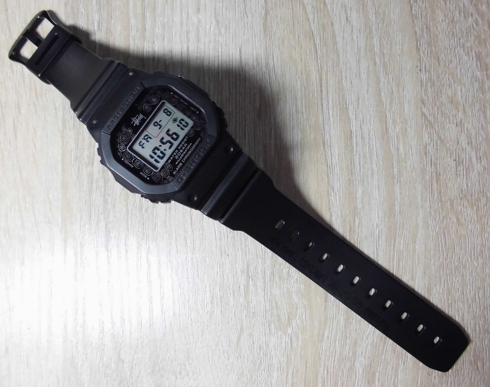 送料３００円～！カシオ Gショック DW-5000ST ステューシー 25周年記念限定 スクリューバック 初代復刻 CASIO G-SHOCK STUSSY 