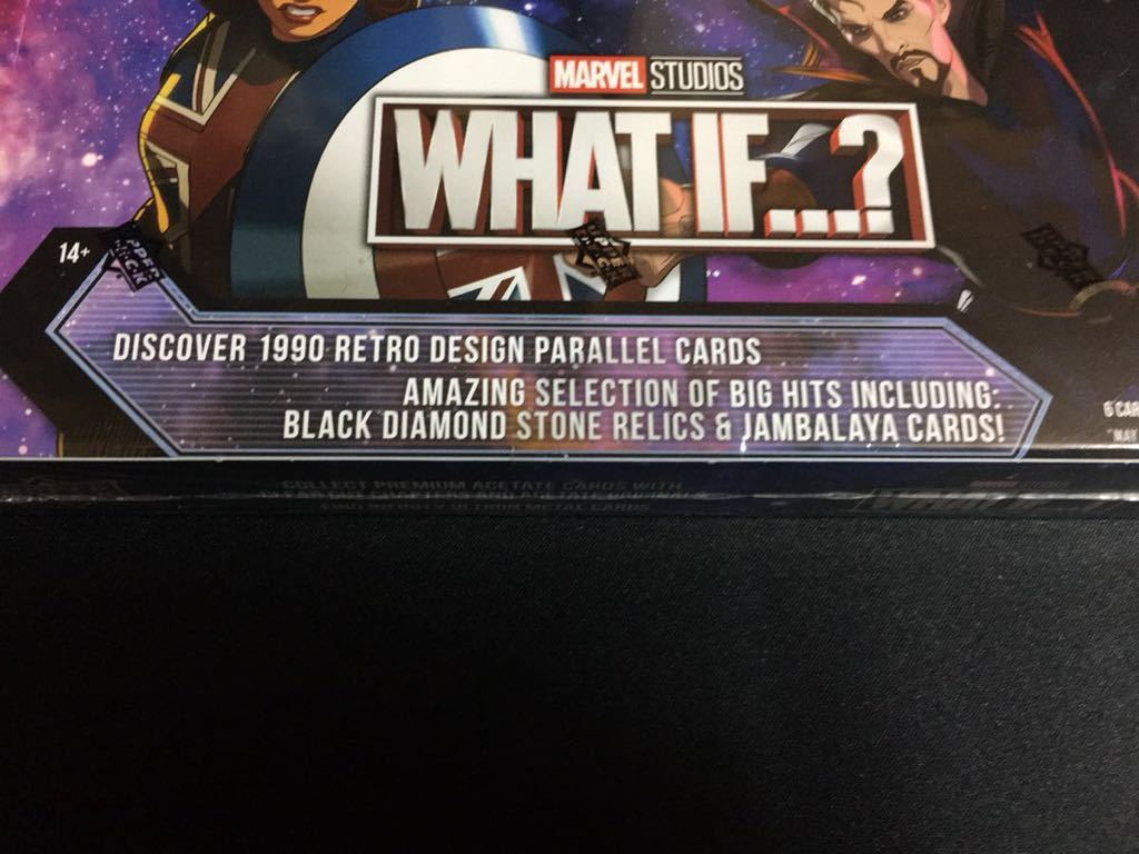 未開封 marvel what if 2box upper deck 新品 ボックス black diamond