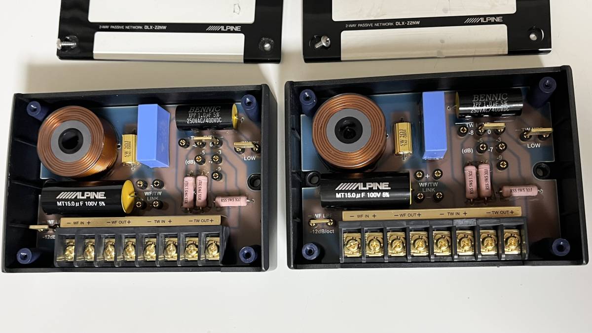 ALPINE DLX-Z2NW バイアンプ対応 クロスオーバーネットワーク 